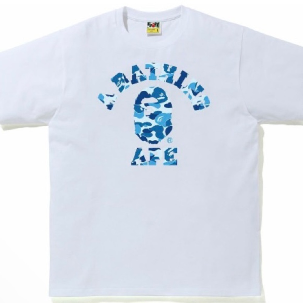 BAPE ABC Camo College Tee